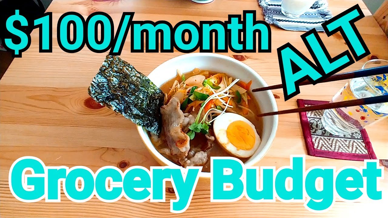 Cooking on a budget $100/month in Japan - YouTube