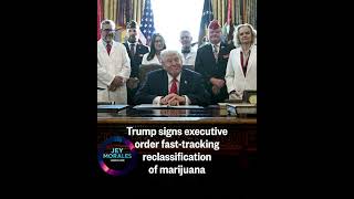 President Donald Trump Signs Executive Order to Reclassify Cannabis Opening Door to Medical Research