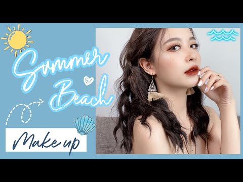 Make up đi biển | Lens cho mắt thở ??? | HWAJANG