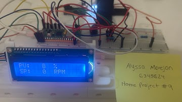 Homework Project #9- Intro to Mechatronics