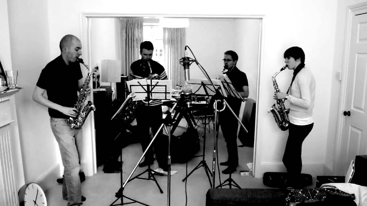 The Pink Panther - Sax Quartet - YouTube