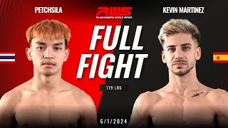 Full Fight l Petchsila vs. Kevin Martinez l เพชรศิลา vs. เควิน มาร์ติเนซ l RWS