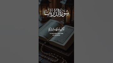 🌪️ Surah Adh-Dhariyat (سورة الذاريات) | The Winds of Truth & Divine Decree 📖✨