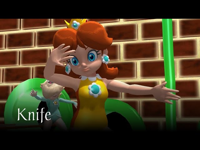 💖 【MMD】 Princess Peach, Daisy & Rosalina dances to Knife v2