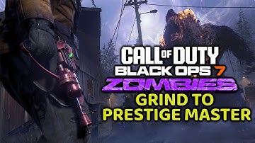 CAMO AND LEVEL GRINDING/ ATTEMPTING HIGH ROUNDS | BO7 ZOMBIES