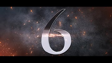 Countdown 7 to 1 ( v 544 ) timer with sound effects + voice 4k