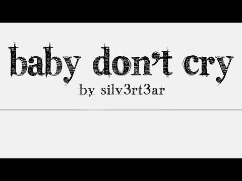 (Acoustic English Cover) EXO - Baby Don't Cry | Elise (Silv3rT3ar)