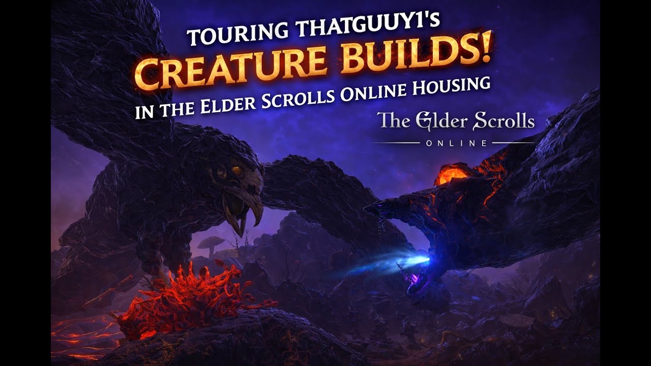 These Creature Builds in ESO Housing Are INSANE - by ThatGuuy1