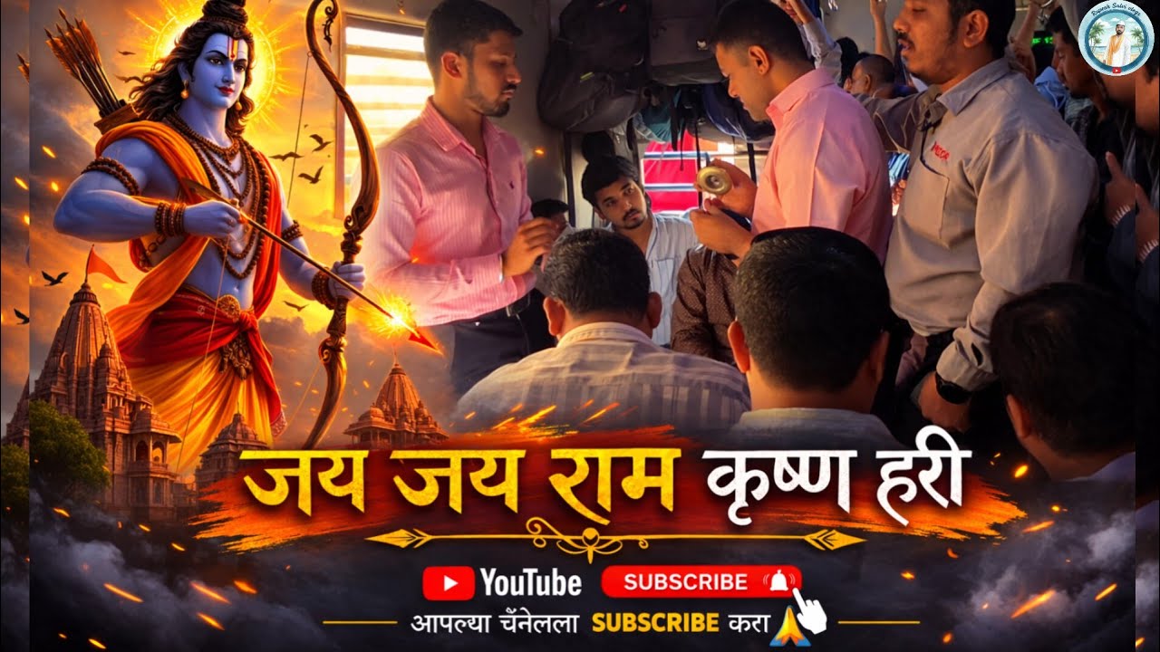 जय जय राम कृष्ण हरी | JAY JAY RAM KRISHNA HARI | #bhajan #tranding #mumbailocal 