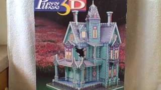 Puzz 3D Jigsaw Puzzle Victorian House used