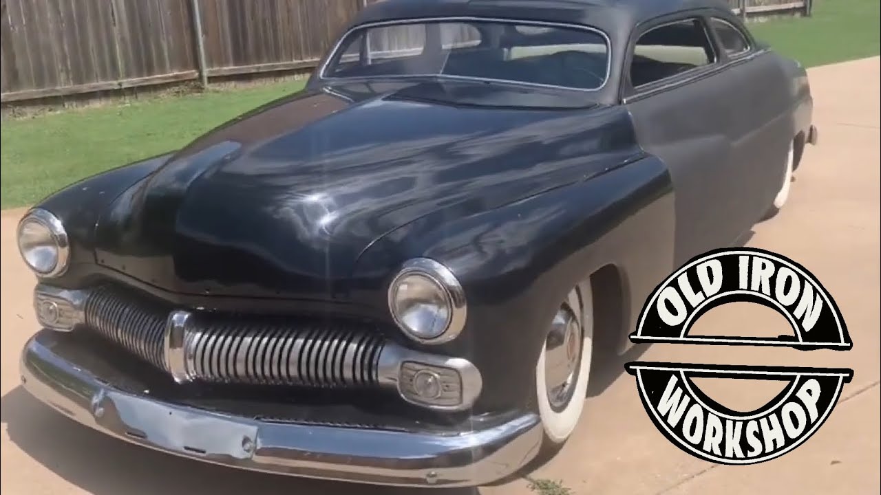 chopping a 1950 mercury in 4 minutes - YouTube