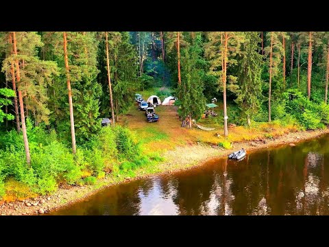 Четыре дня на рыбалке. Ловим сома на квок. Донки, резинки, спиннинг. #adventuresbrothers #рыбалка
