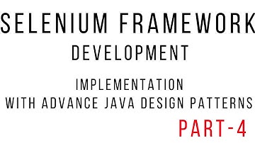 selenium framework using java - Project Setup