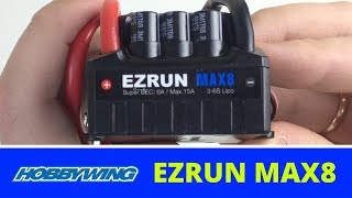 :     Hobbywing ESC EZRUN MAX8