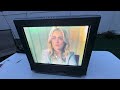 Sony KV-27FS17 retrace lines / throbbing red