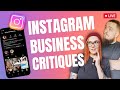 Critiquing your business instagram pages  the friday bean coffee meet