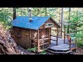 Rustic Tiny Cabin with Classic Wood Stove on 6.48 Forested Acres for $59,900 | Lovely Tiny House