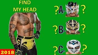 WWE QUIZ - Only True WWE Fans Can Find WWE WRESTLERS HEAD? [HD] screenshot 3