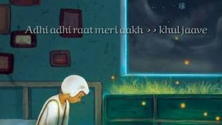 Adhi Adhi raat whtsapp status video | bilal Saeed | whtsapp lyrics video song