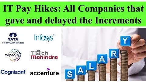 IT Pay Hikes: All Companies that gave and delayed Salary Hikes | #tcs #wipro #infosys #techmahindra