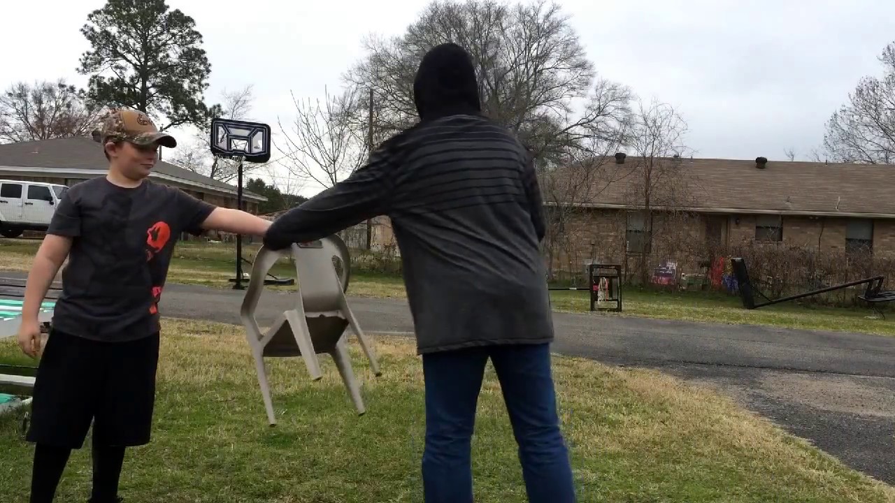 Chair flip challenge