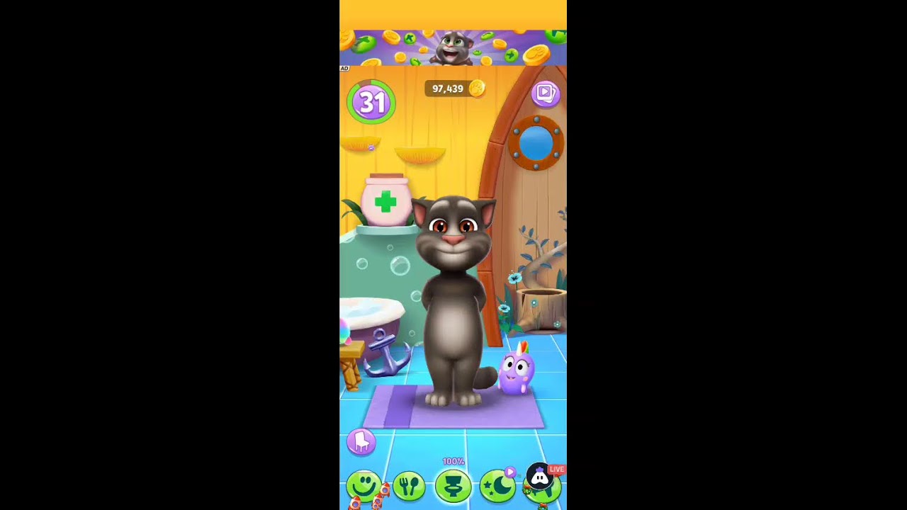 My Talking Tom 2 FUNNY LIVE STREAM 🛑