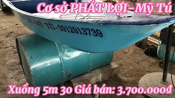 Xuồng vỏ composite phát lợi - mỹ tú