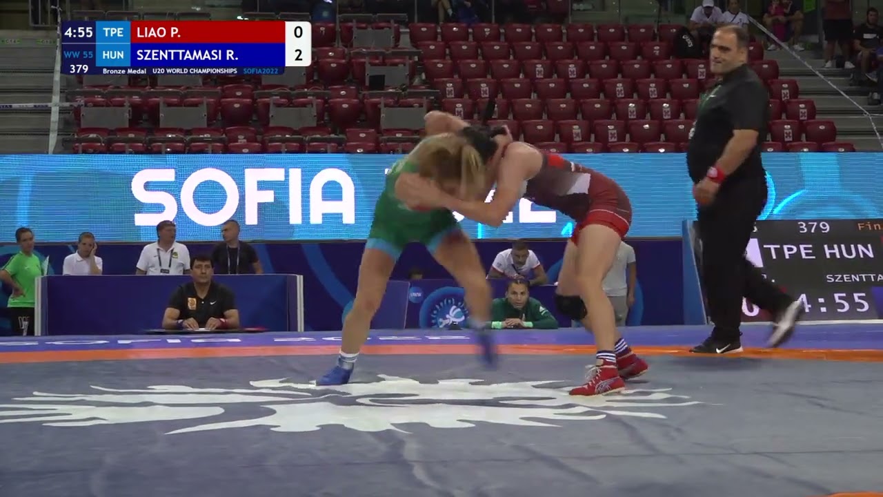 BRONZE WW - 55 kg: P. LIAO (TPE) v. R. SZENTTAMASI (HUN)