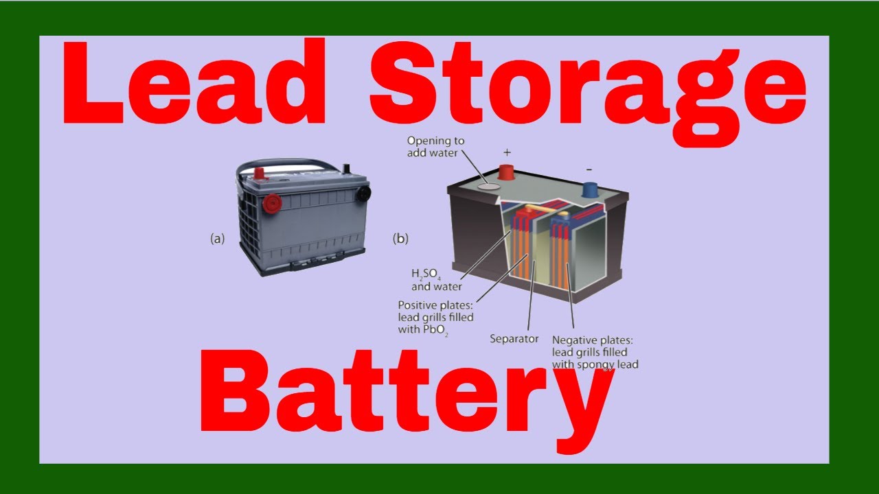 What is a Lead Storage Battery YouTube