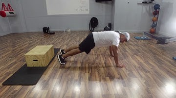 Dips, Push Ups Superset