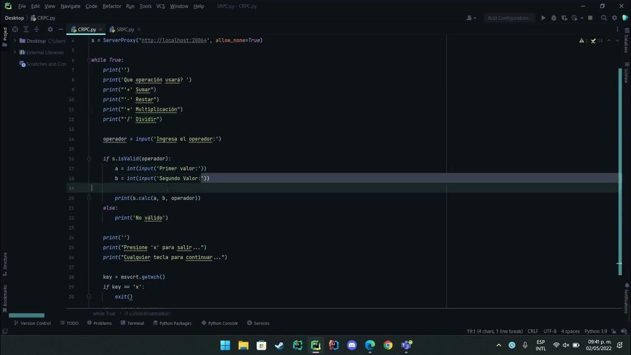 RPC Python - Basic Operations - YouTube