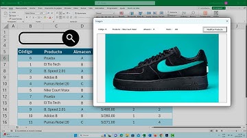 Cómo Hacer una BASE DE DATOS en Excel Con Imágenes (Guardar, Buscar, Modificar, Eliminar)
