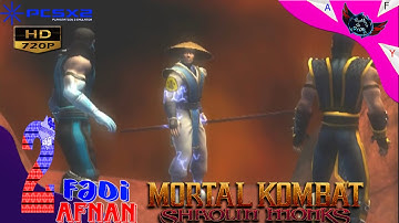 Mortal Kombat Shaolin Monks Co op Sub Zero Scorpion Part 2 Wu Shi Academy PCSX2