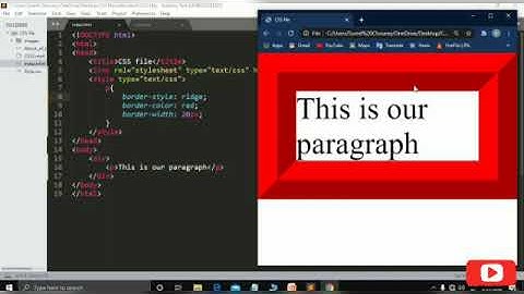 Border style- Border width, style, color in CSS3 tutorial in hindi