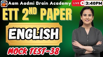 ETT CADRE| ENGLISH | 2nd paper preparation | ett 5994 new update | ett 6635 new update