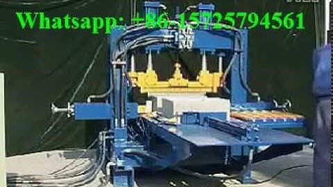 Henry hydraulic concrete block splitting machine block splitter for split face block