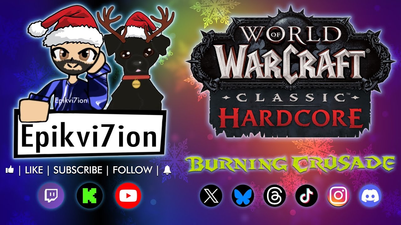 🔥Pt.9 ❤️‍🔥BURNING CRUSADE PUBLIC TEST REALM 💀!DEAD 👻WE DELETE ☠️HARDCORE 🌎WORLD OF WARCRAFT