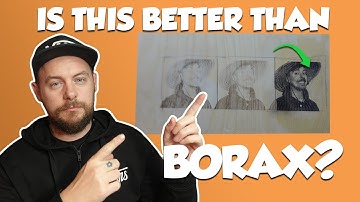 Testing A Substitute For Borax  For Darker Laser Engraving [not borax substitute]