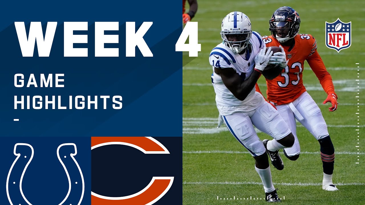 Colts vs. Bears Week 4 Highlights | NFL 2020