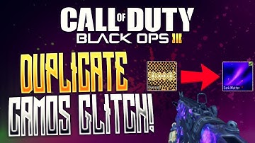 *PATCHED* HOW TO COPY ANY CAMO GLITCH! Black Ops 3 “DUPLICATE COPY CAMO GLITCH"(BO3 “CAMO GLITCH”)