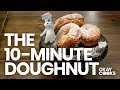 HOW TO MAKE DOUGHNUTS IN LESS THAN 10 MINUTES | Easy Glazed Doughnut Recipe | Okay Cooks