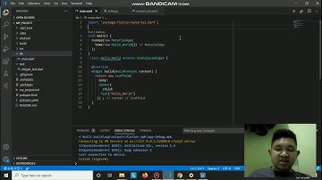 Cara membuat aplikasi sederhana menggunakan Flutter dan Visual Studio