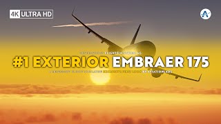 FSS - E-Jets #EXTERIOR | Microsoft Flight Simulator [First Look]