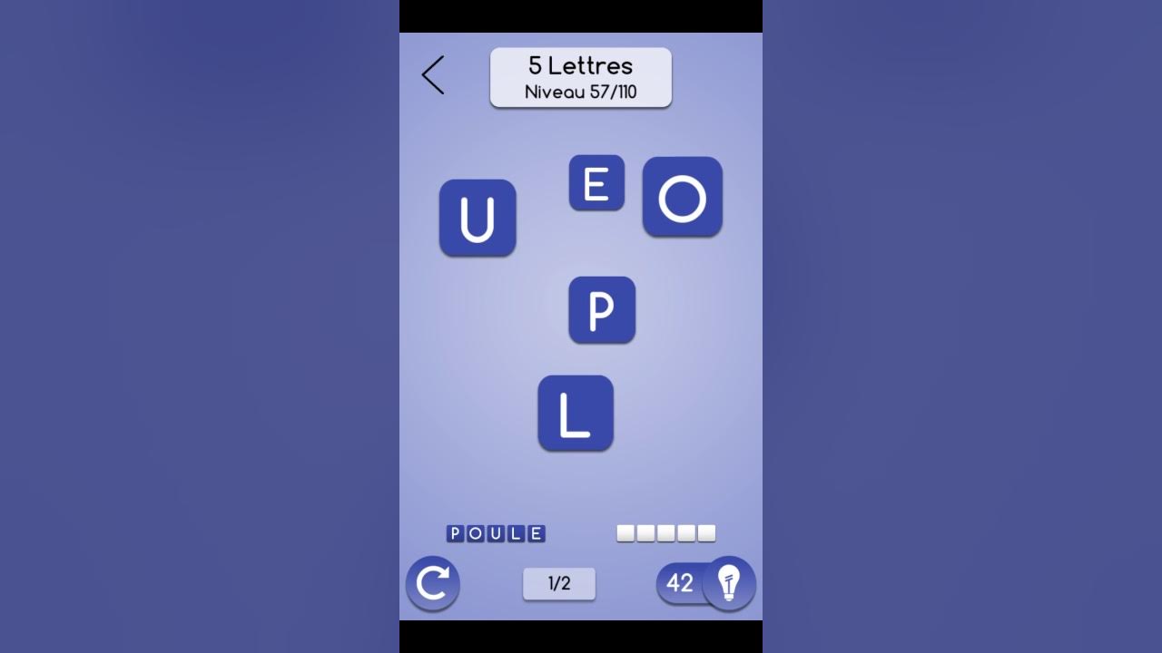 Solution AnagrApp 5 lettres Niveau 51 à 60 YouTube Solution AnagrApp 5 lettres Niveau 51 à 60 YouTube