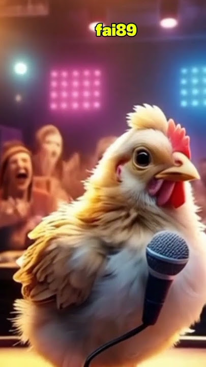The singing chicken is so cute #trending #shorts #funny