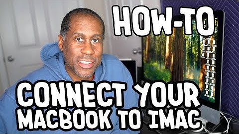 How To Pair Your MacBook Pro With A 5K iMac As A Second Display