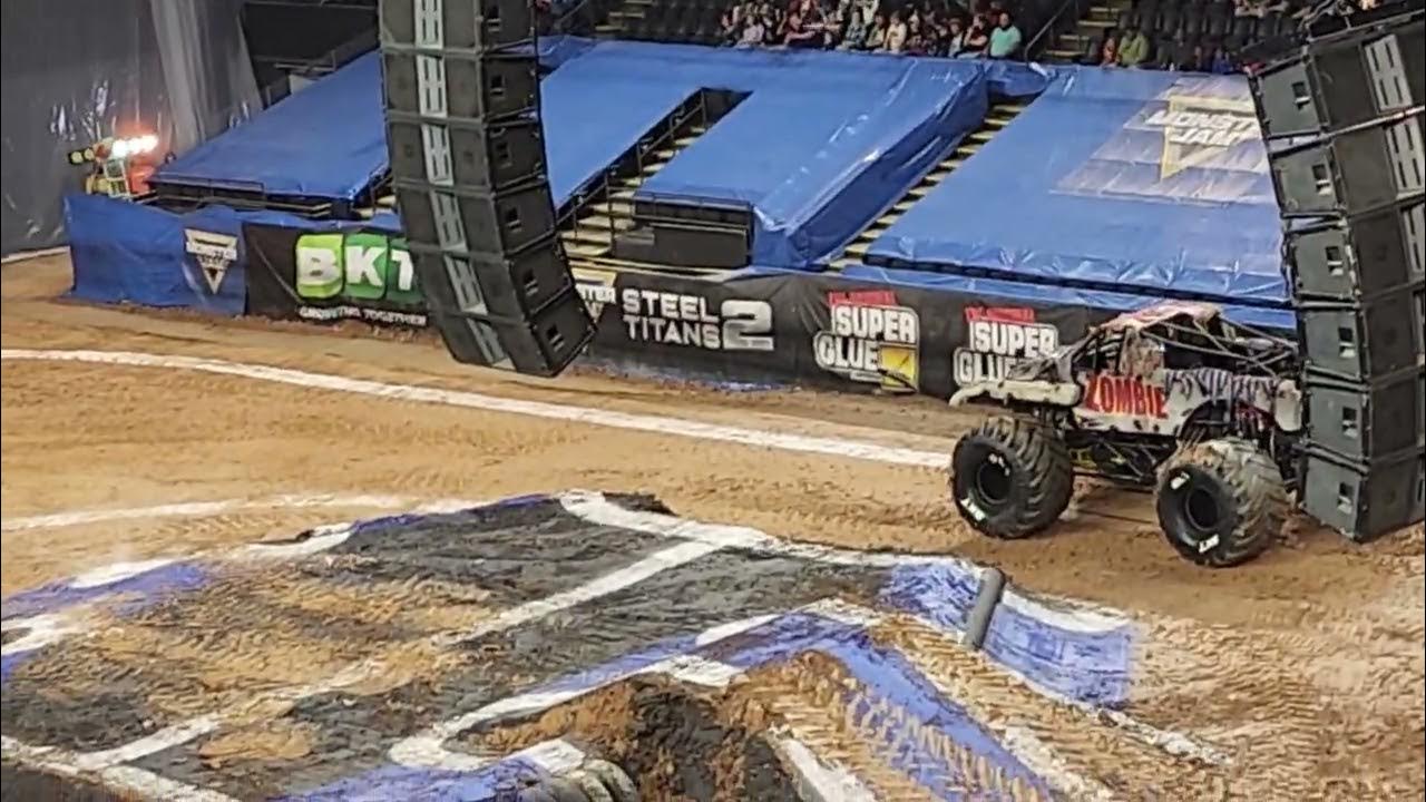 Monster Jam Baltimore MD CFG Bank Arena 2023 Timed Racing Zombie (Chad