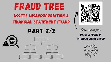 Understand Assets Misappropriation and Financial Statement Fraud in Fraud Tree in audit (Part 2/2)