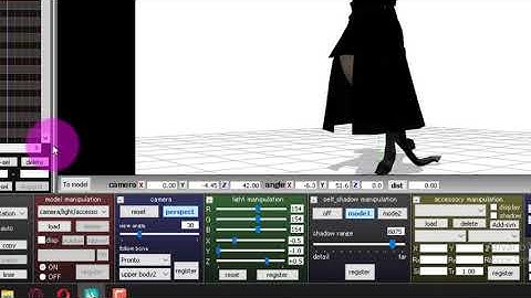 [MMD] Tutorial - How to make the camera follow the model