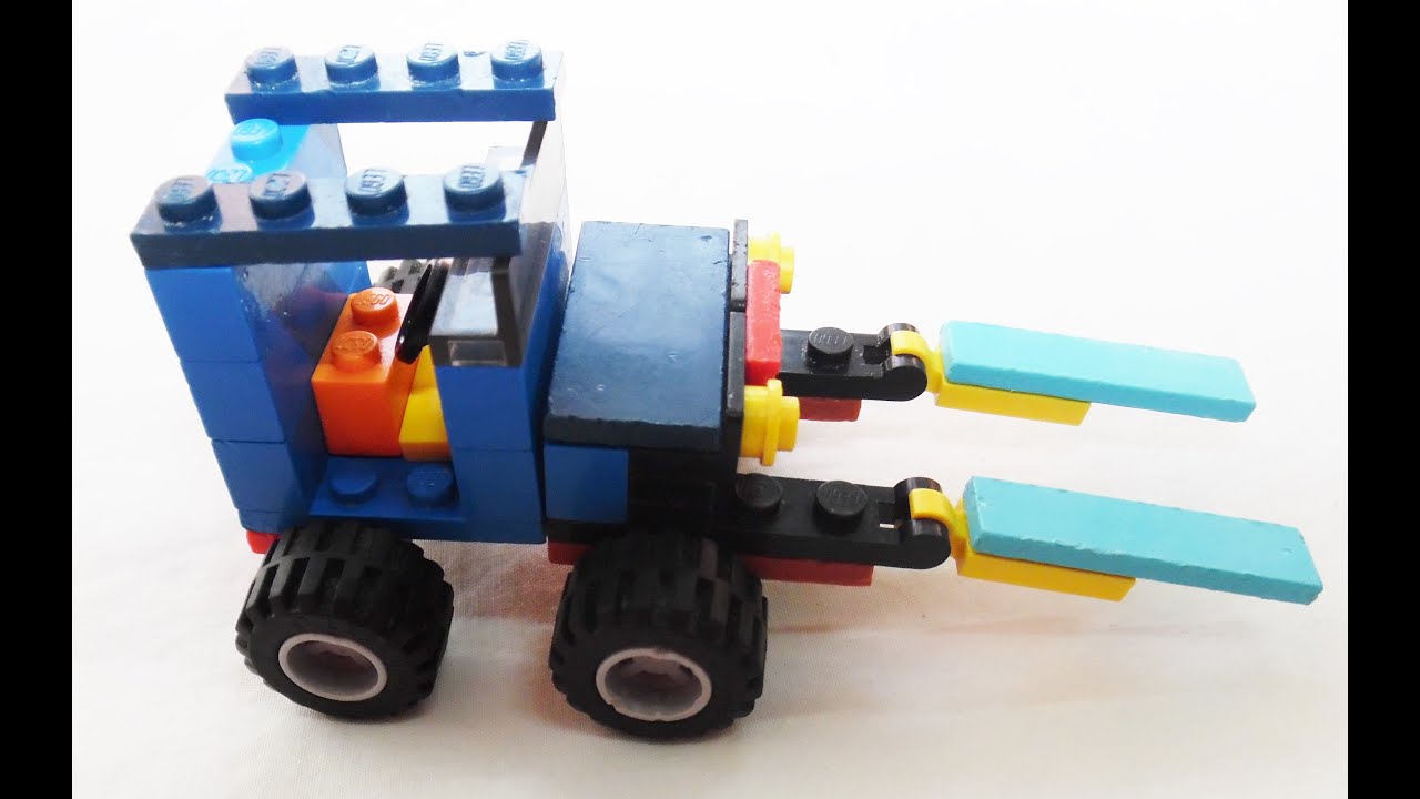 How To Build Lego Forklift Lego City Lego Shop Lego Toys Lego Moc Youtube